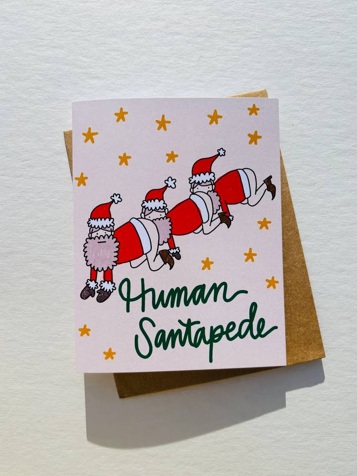 Kerstkaart voor wholesale door Mercedes Tabish Illustration