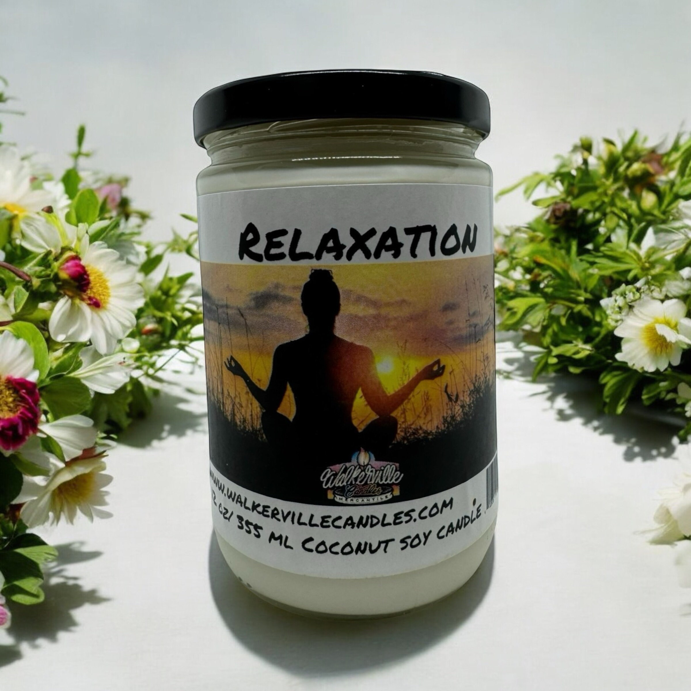 Walkerville Candles - Wholesale Jar/Filled Candle - Relaxation Eco-friendly 12 oz Coconut Soy Candle7