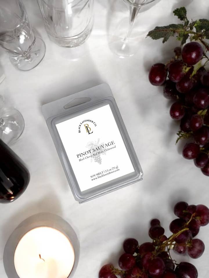 Pinot Sauvage - Soy Wax Melt for wholesale by Black Lavender Co.
