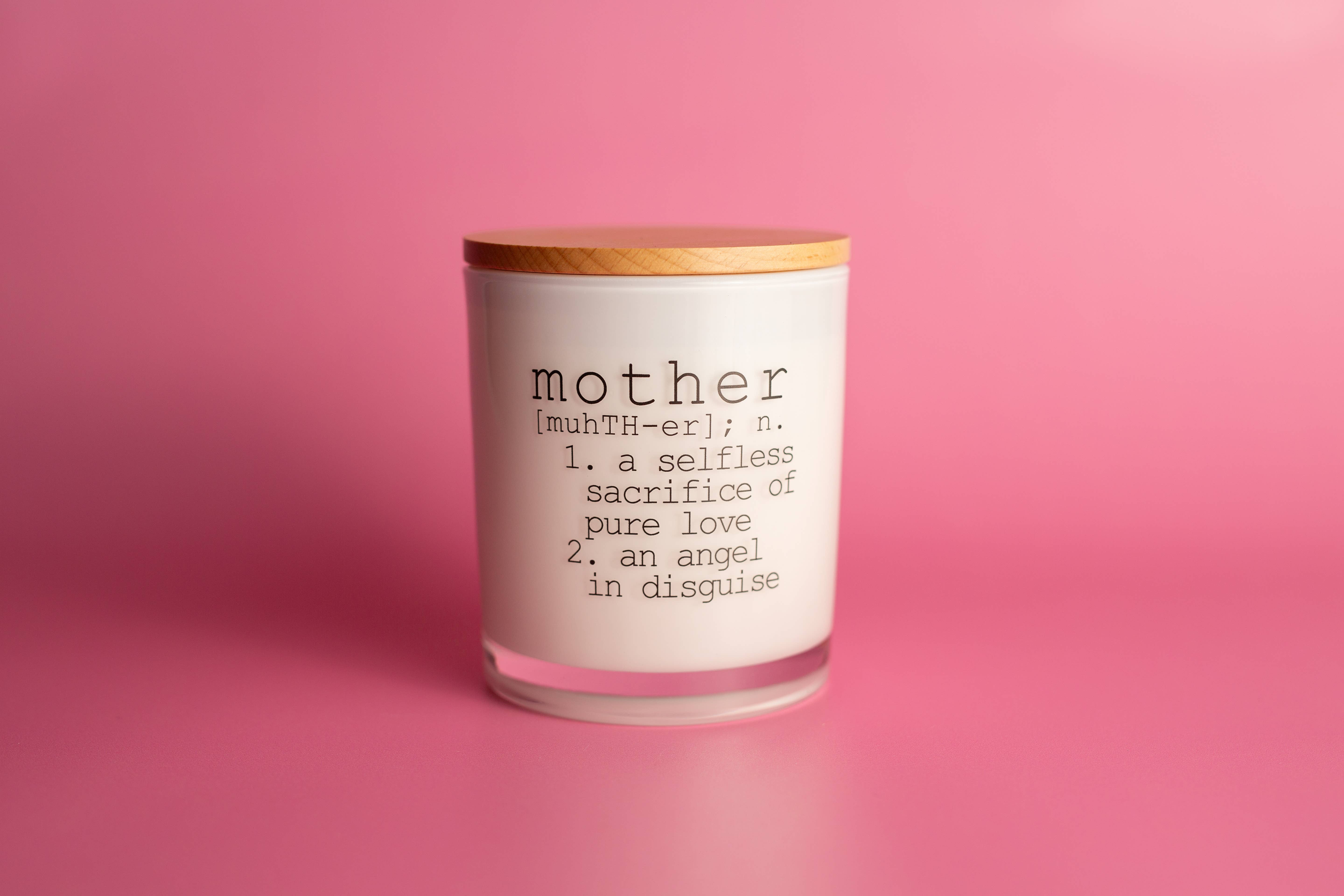 Unplug Soy Candles - Wholesale Jar/Filled Candle - Mother Definition Soy Candle