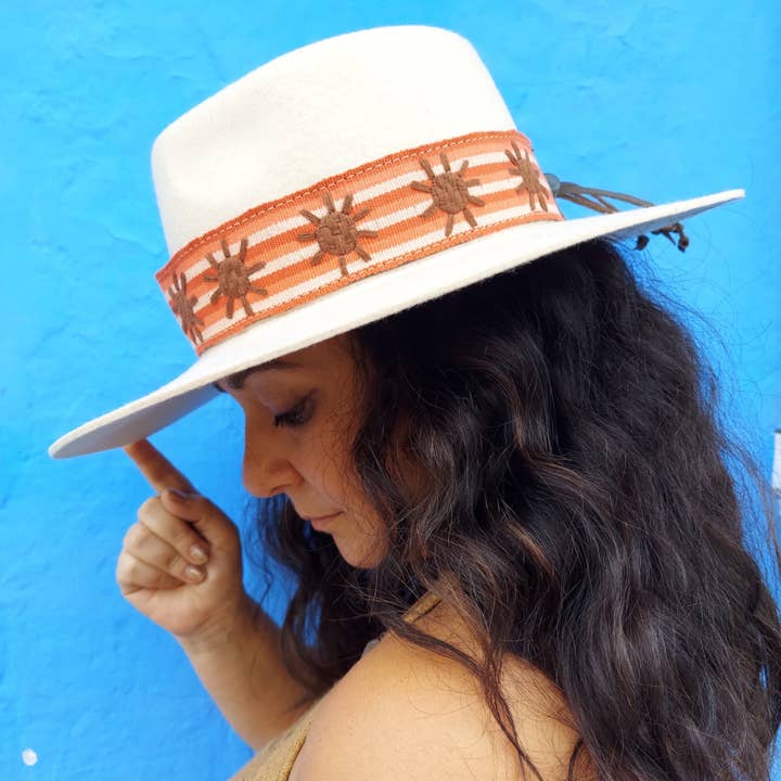 Sunny Dayz Besticktes Hutband für den Großhandel von Sol Authentica