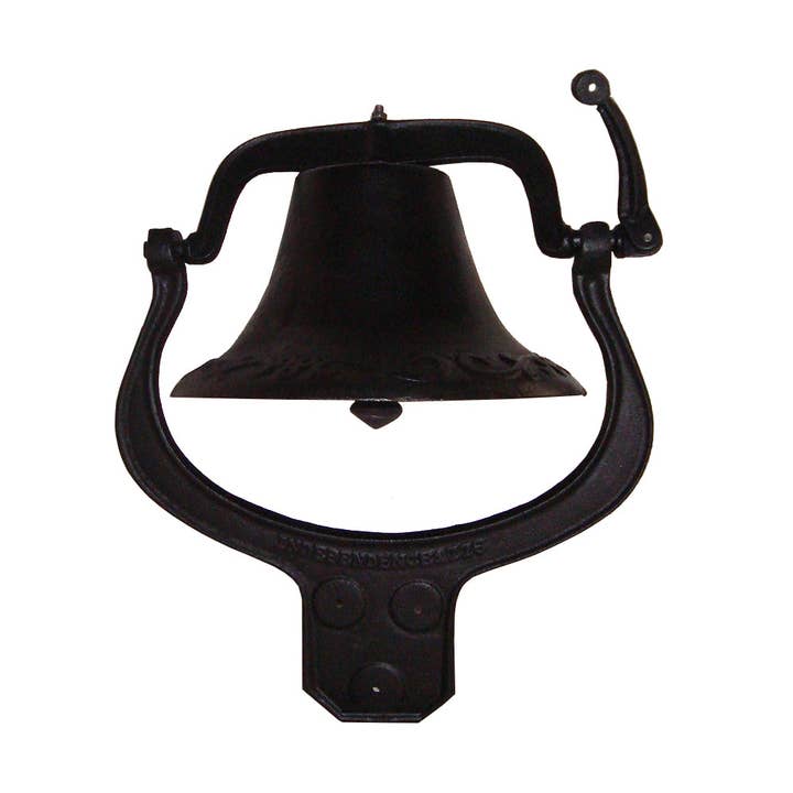 Grande cloche en fonte — 21 x 19 x 14 po pour la vente par inVintage