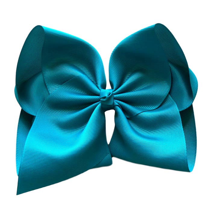 The Solid Bow - Vente Nœud pour cheveux – enfant - Nœud en gros-grain uni de 5 pouces (2 pouces de largeur du ruban)1