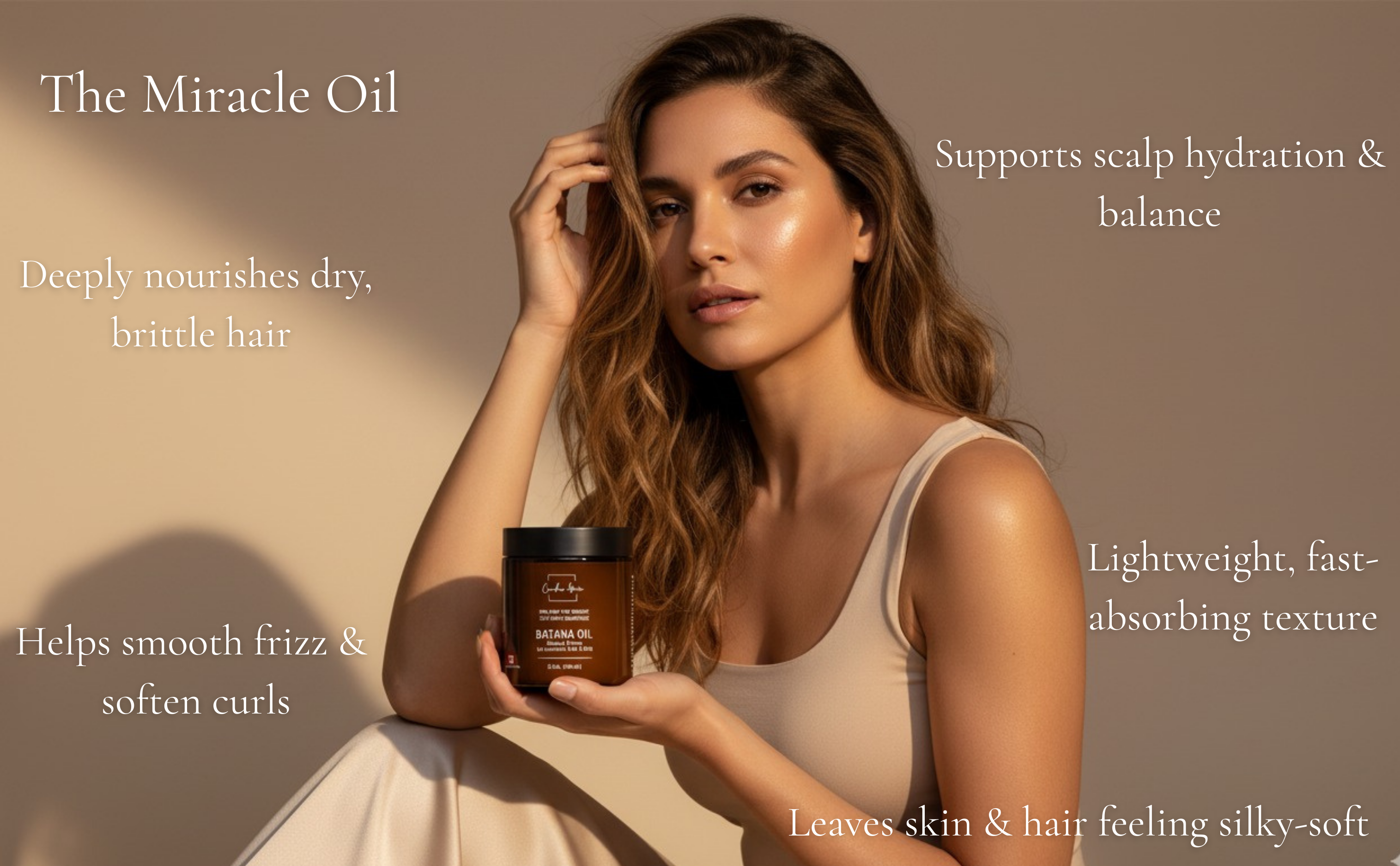 Canadian Grace - Venta al por mayor Aceite capilar - Aceite Batana Premium 100 % Orgánico de Canadian Grace – Crudo y Auténtico de los Misquita, Honduras para el Crecimiento del Cabello y Nutrición de la Piel3