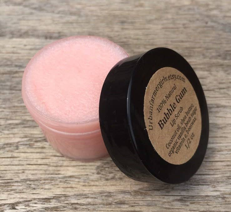 Urbanfarmergirls - Wholesale Lip Scrub/Polish - 1 Oz Bubble Gum Natural Lip Scrub/Exfoliate/Hydrate/Lip Poli2