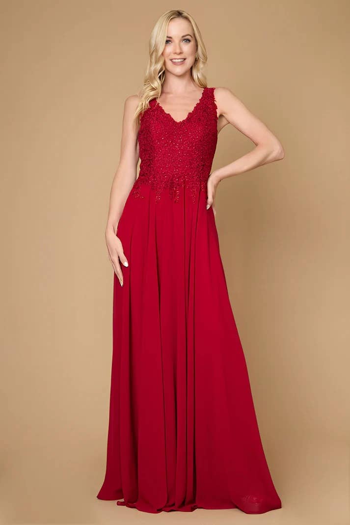 Kos Couture - Wholesale Gown - Women's - Long Formal Party Dress Plus Size Evening Gown9