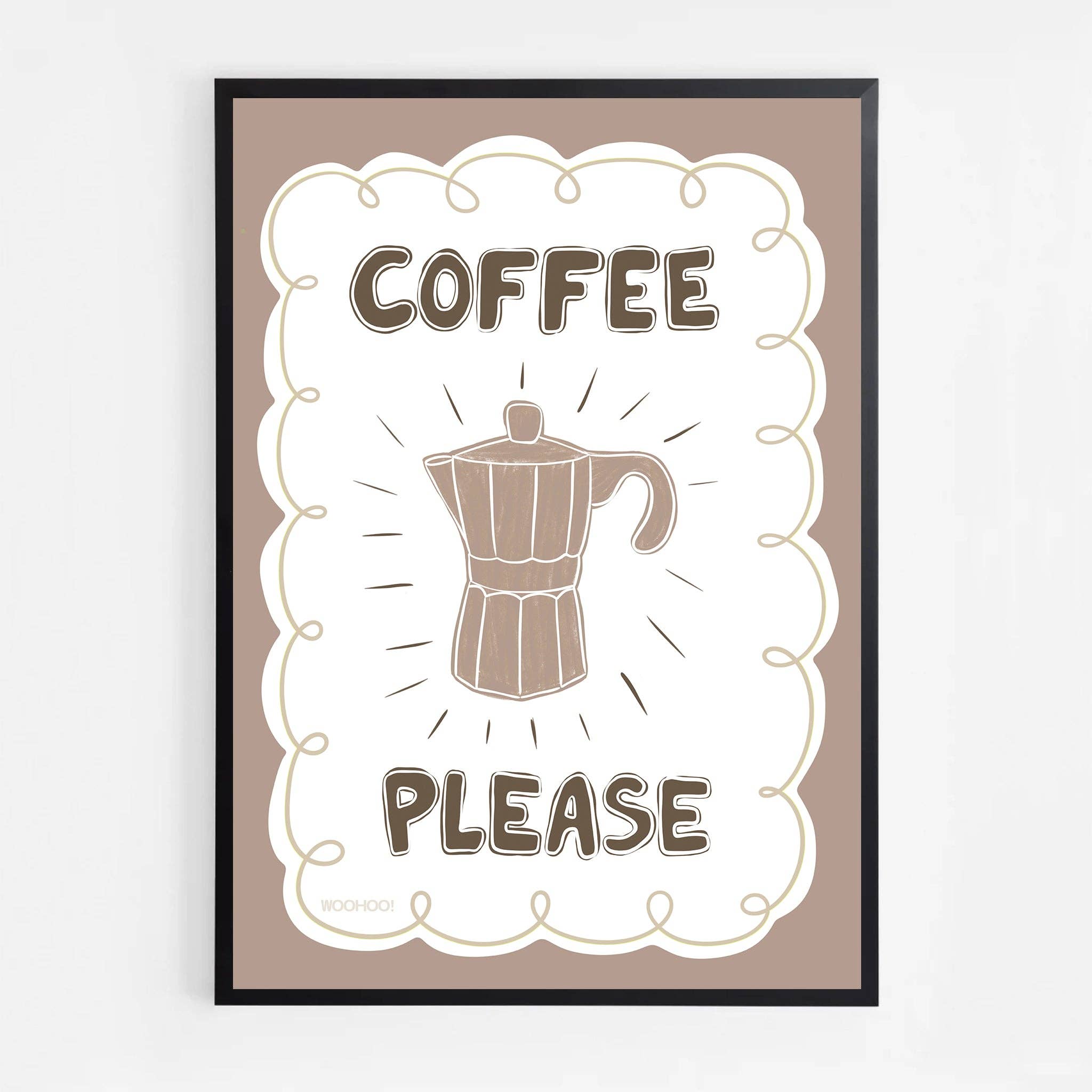 Woo Hoo Prints – wholesale Art print – COFFEE PLEASE PRINT5
