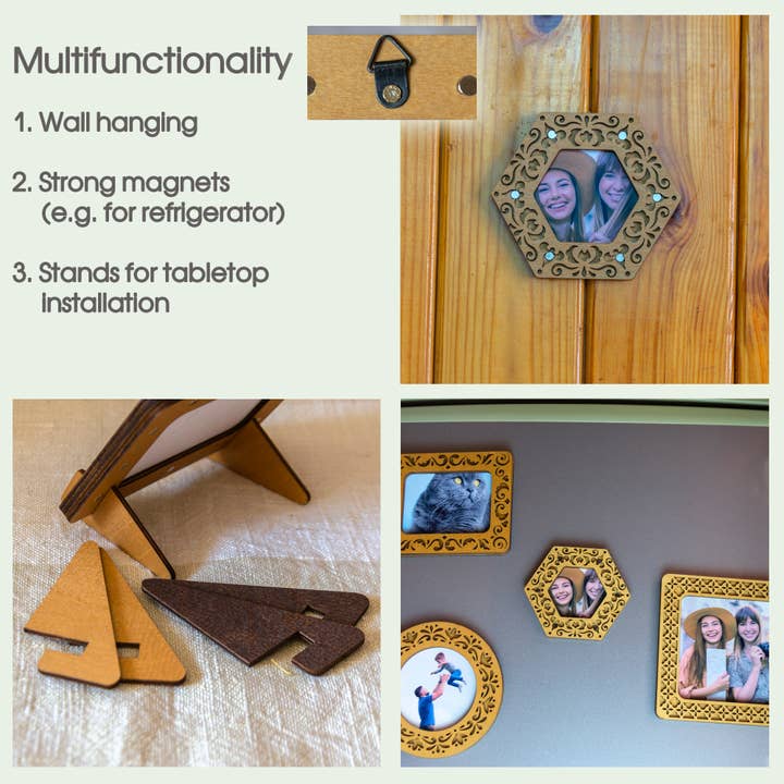Embroidery craft - Wholesale Picture frame - Magnetic frames-hoops multifunctional, for embroidery, photo PM-0261
