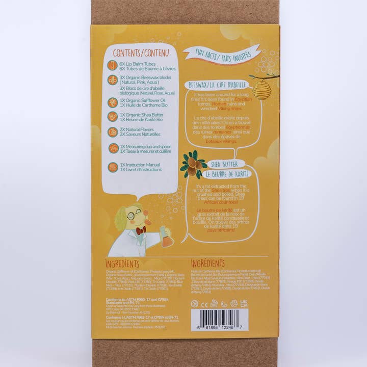 Earthy Good / Kiss Naturals - Wholesale DIY Craft Kit - Kids - Case Pack Kiss Naturals DIY Lip Balm Kit (Kids)2