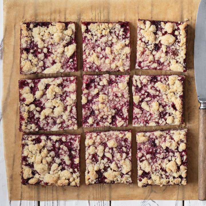 GF Raspberry Crumple - 2 Pack for wholesale by SQUARED GF Gluten Free Desserts