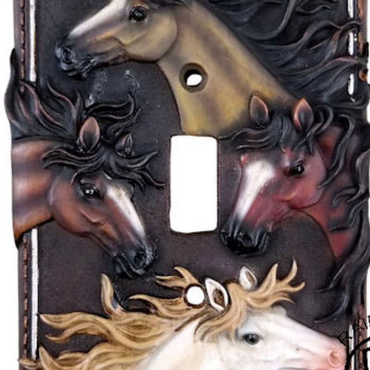 Broads Market – Engroshandel 3D-vægkunst – Heste Dækkeservietter