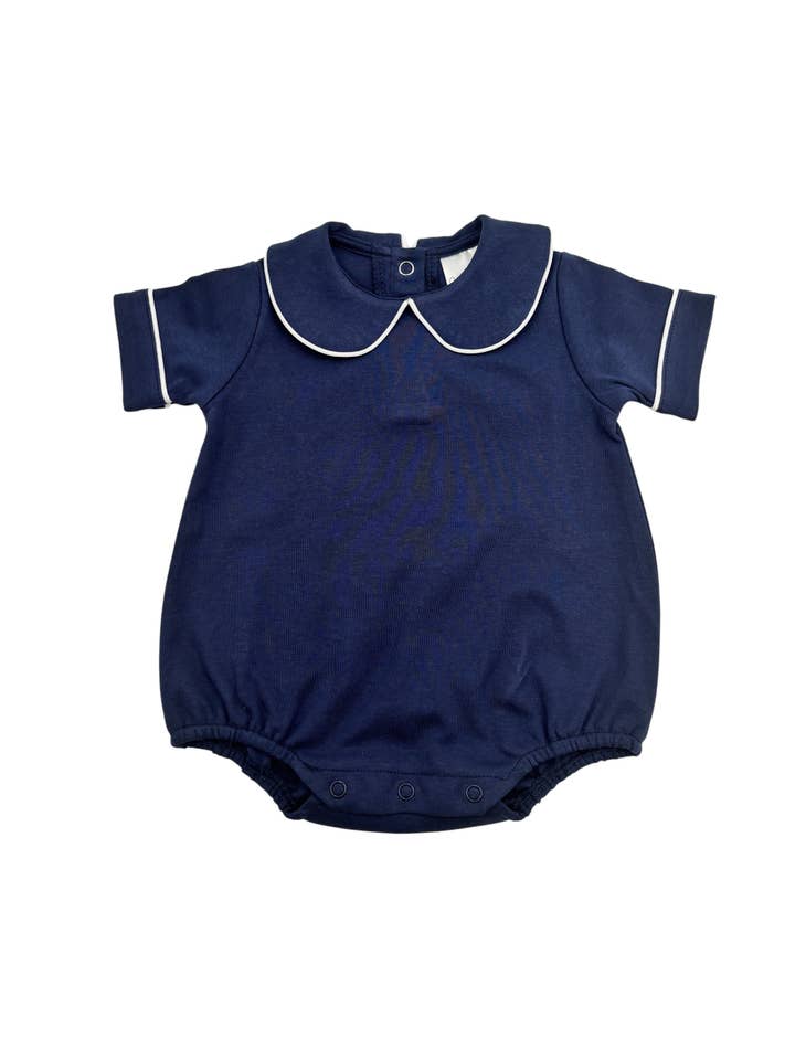Southern Proper Blanks - Wholesale Bodysuit (Non-Footed) - Baby - Bubble - Piping Collared SS3