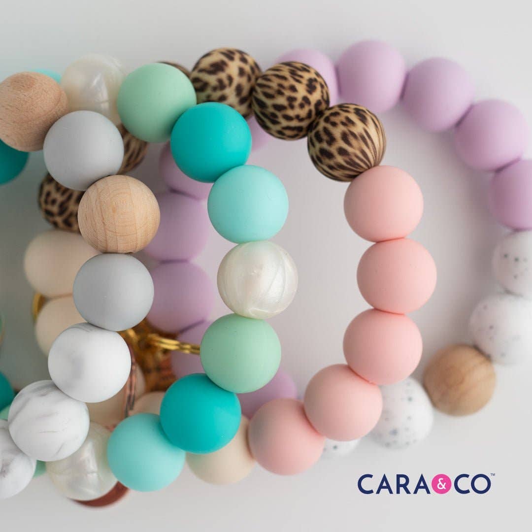 Cara & Co Silicone Craft Supply – wholesale Beads – Round Maple Wood Beads6