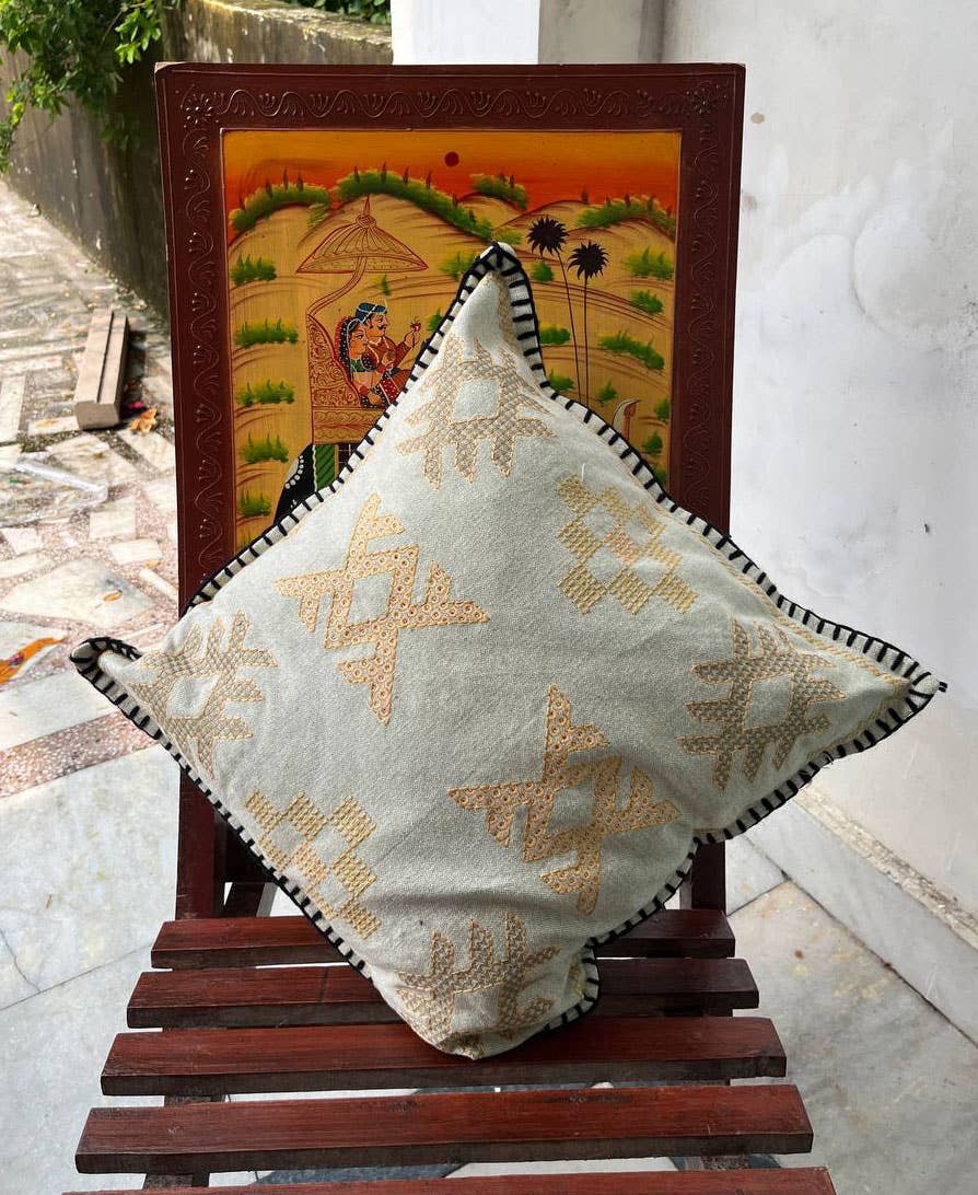 Bhawana Handicrafts - Wholesale Lumbar pillow - Handmade Pillowcase Beautiful Indian Cotton Cushion Covers
