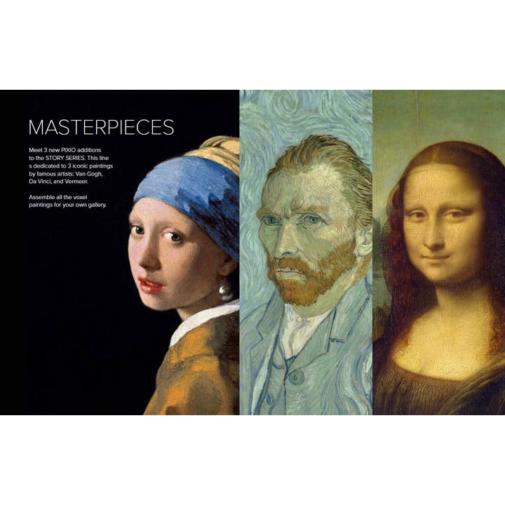 PIXIO - Wholesale Building Set - Kids - Masterpieces Leonardo Da Vinci - 100pc Magnetic Set4