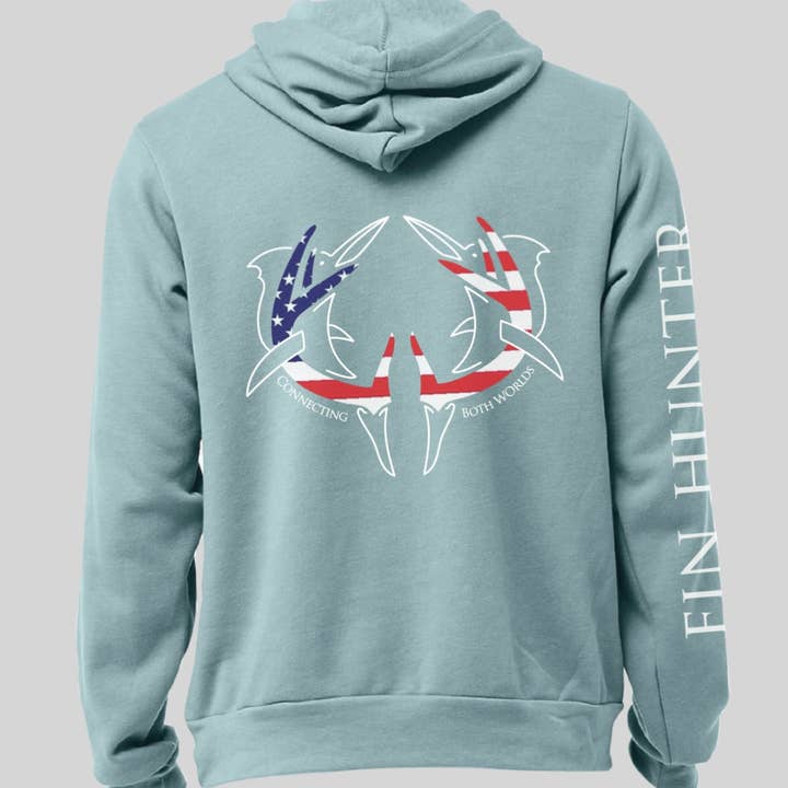 USA Malin Rack Hoodie for wholesale by Fin Hunter