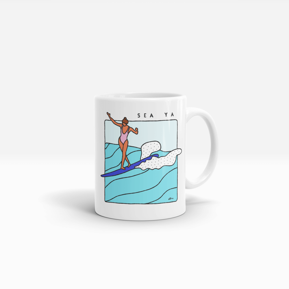 Alimo - Wholesale Coffee Mug - Sea Ya Ceramic Mug0