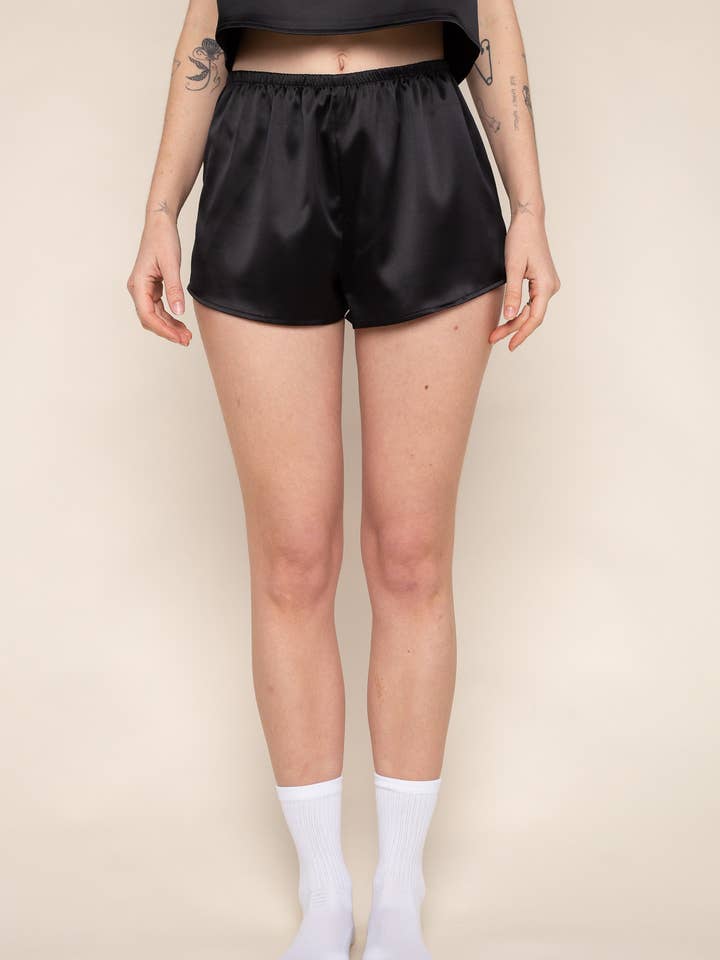 NLT - Wholesale Lounge Shorts - Women's - Satin Shorts9