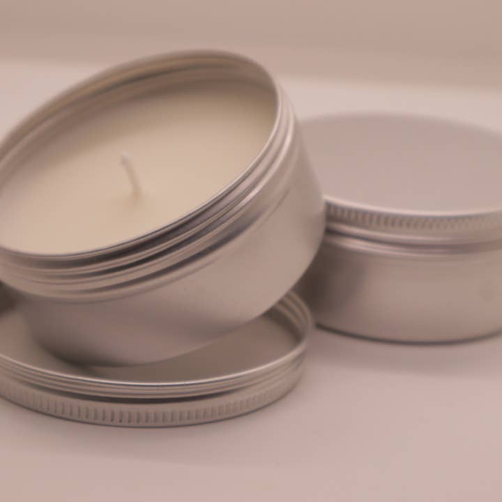 Tin Can Packaged Candles for wholesale by Litty Candles LLC