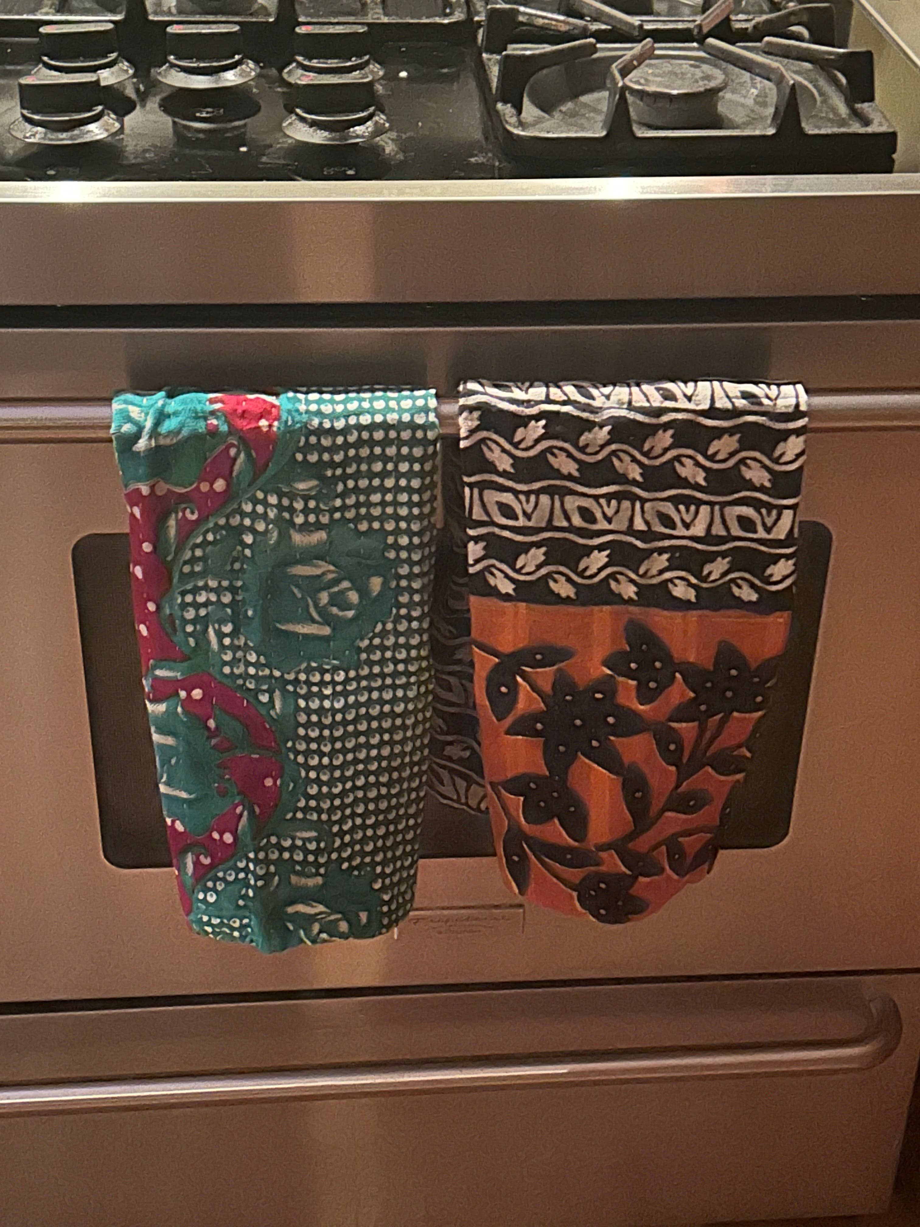 Mondo Trading Company - Wholesale Tea Towel - Tea/Hand Towels- Fairtrade Kantha Recycled Sari 10