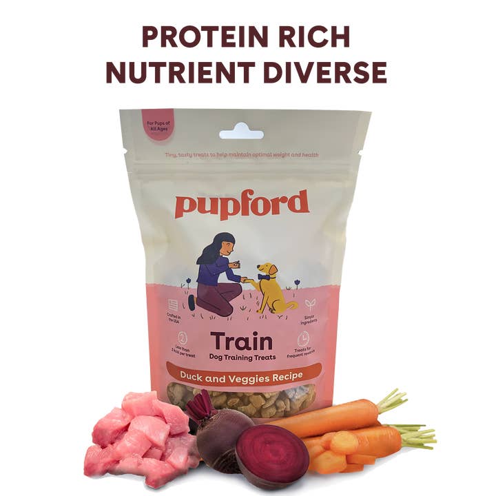 Duck and Veggie - Freeze Dried 2.75 oz for wholesale by Pupford