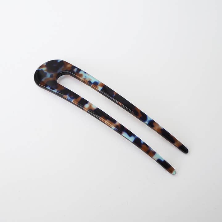 Custom Made - Wholesale Hair Pin - Coral Acetate Resin French Hair Pin2