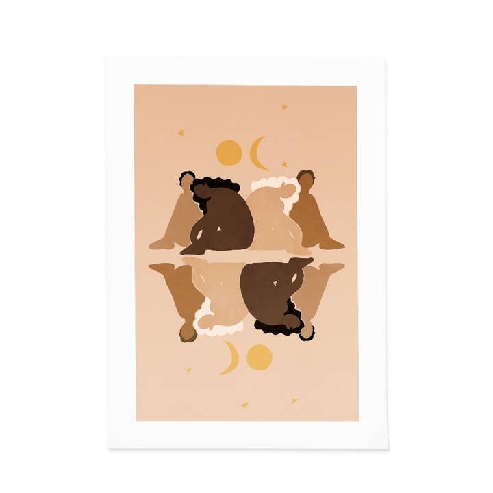 Impressão artística das irmãs por atacado de Alja Horvat d.o.o.