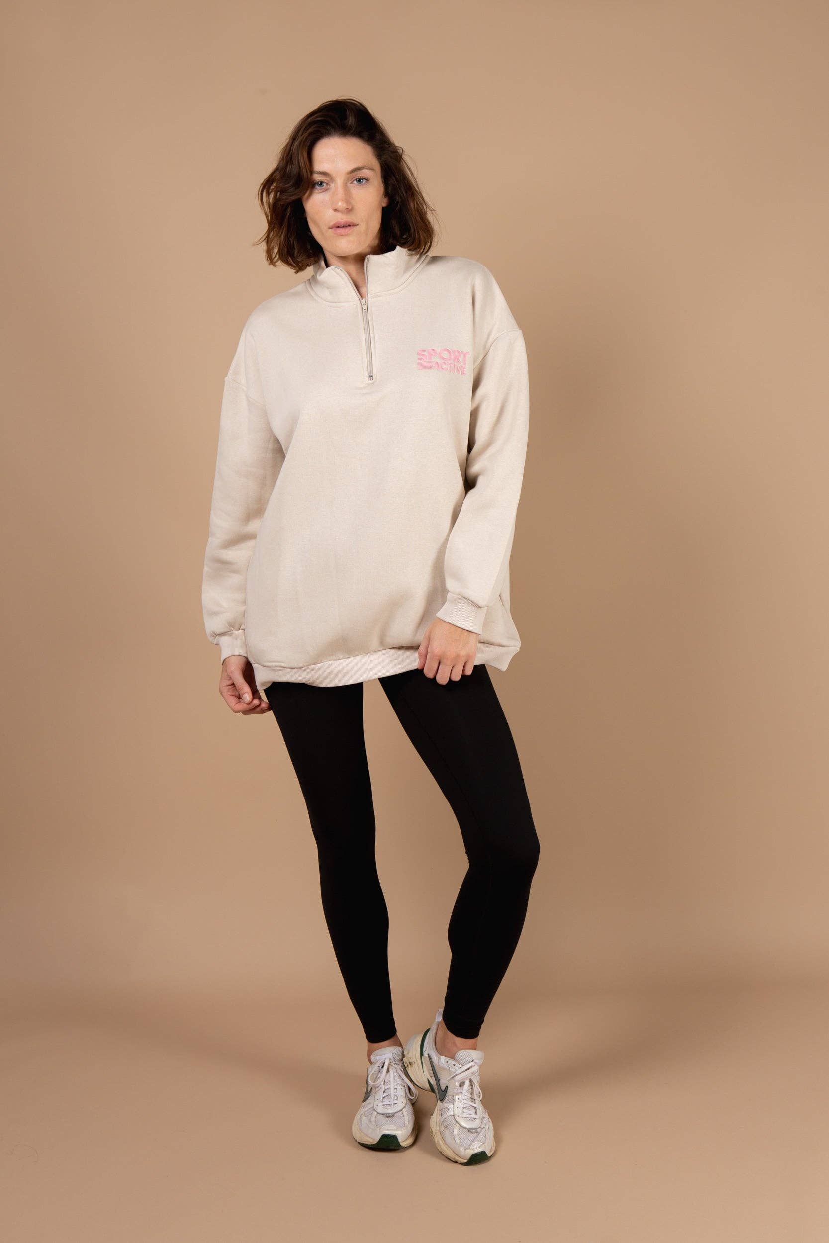 Tilley & Grace – wholesale Sweatshirt – Women's – Brooklyn Zip Sweatshirt7
