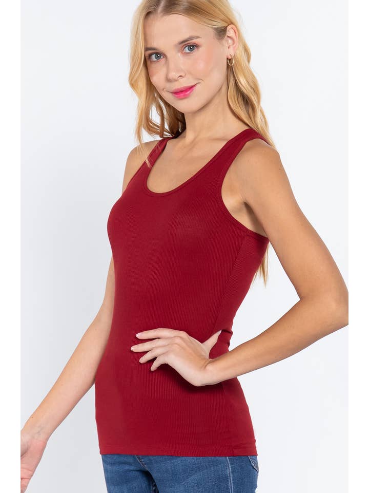 42POPS - Wholesale Tank Top - Women's - `.Racerback Rib Tank top12