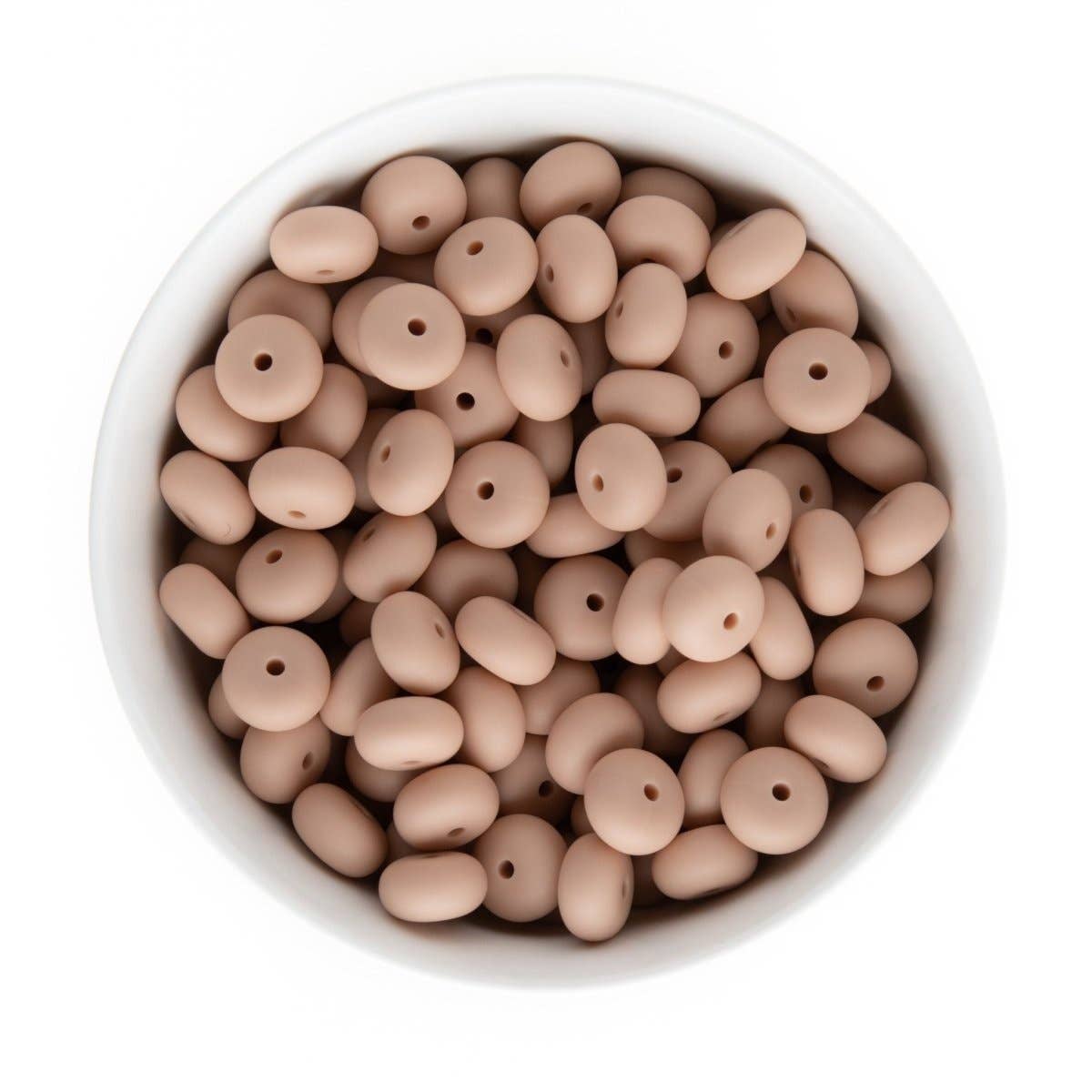 Cara & Co Silicone Craft Supply – wholesale Pärlor – 14 mm abacusformade silikonpärlor2