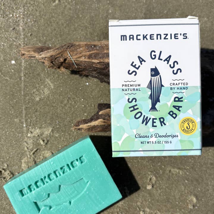 MacKenzie's Fisherman - Wholesale Bar Soap - Sea Glass Shower Bar- 5.5 oz (12 qty)2