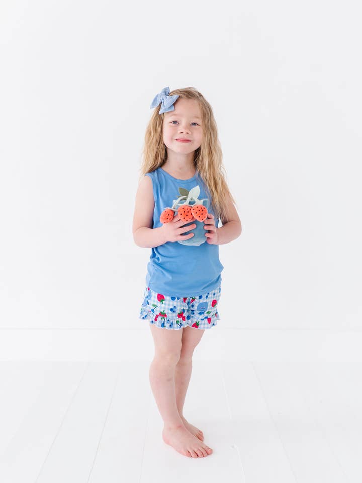 Kiki + Lulu - Wholesale Top & Short Set - Kids - Berry Patriotic Tank & Short Set Toddler/Kids