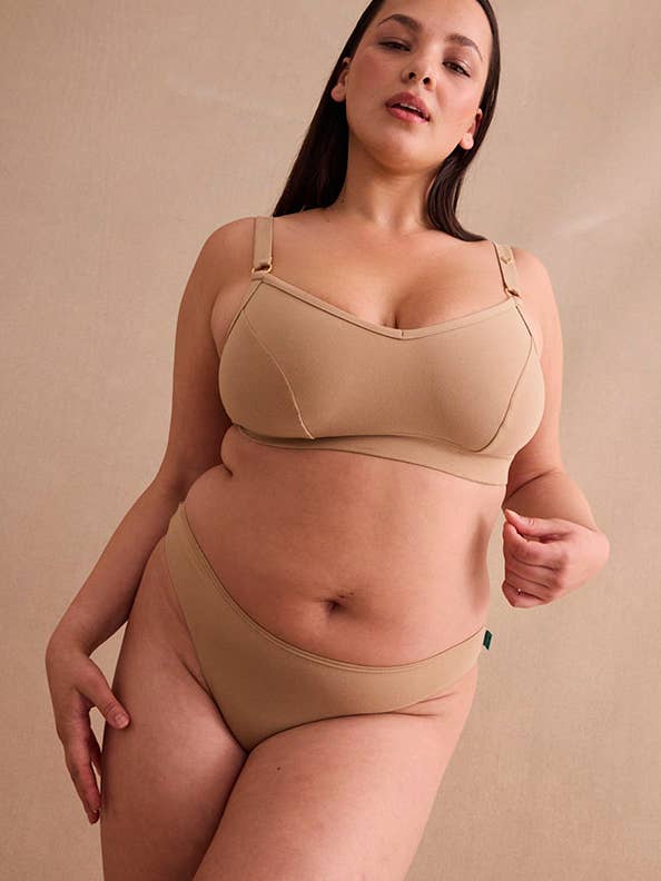 Paula++ BH - Økologisk Bomuld - Ørken-Beige for engroshandel hos Mina Storm