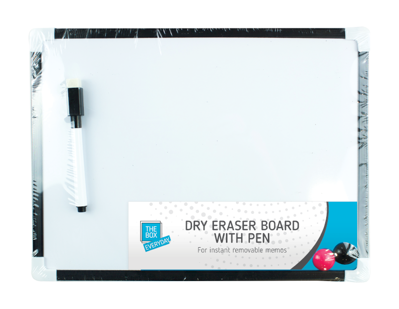 My Wholesale Warehouse – Engroshandel White board/viskbar tavle – Generise Mini A4 (30 cm x 22 cm) whiteboard med tuschpen og 2 magneter3