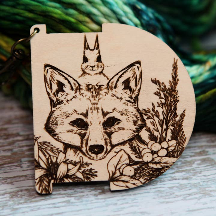 Vos in Bos Garen WPI Liniaal & Twist Hoekmeter voor wholesale door Sunrise Grove