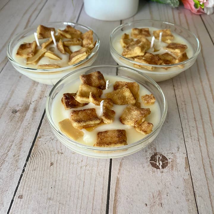 Wild Child Studio Co – Engroshandel Glaslys – Cinnamon Toast Crunch-lysglas skål2