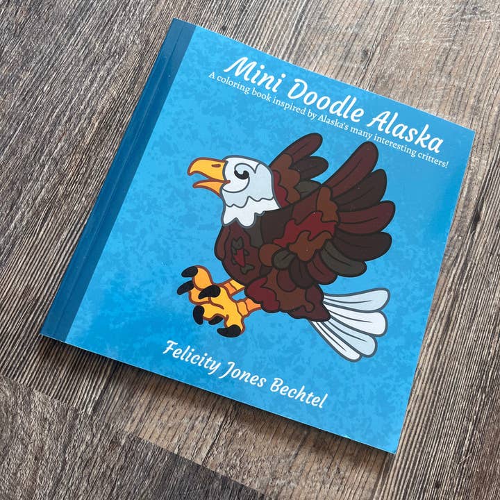 FJ Creations - Wholesale Coloring & Activity Book - Kids & Baby - Mini Doodle Alaska Coloring Book of Alaska10