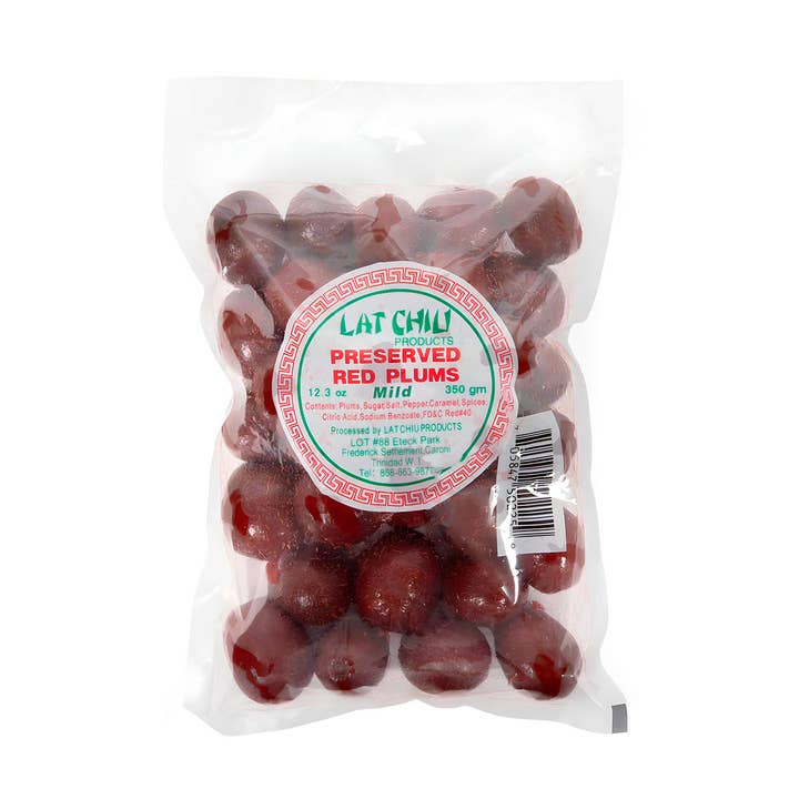 Lat Chiu Products - Wholesale Dried/Dehydrated Fruit - Preserved Red Plums Mild0