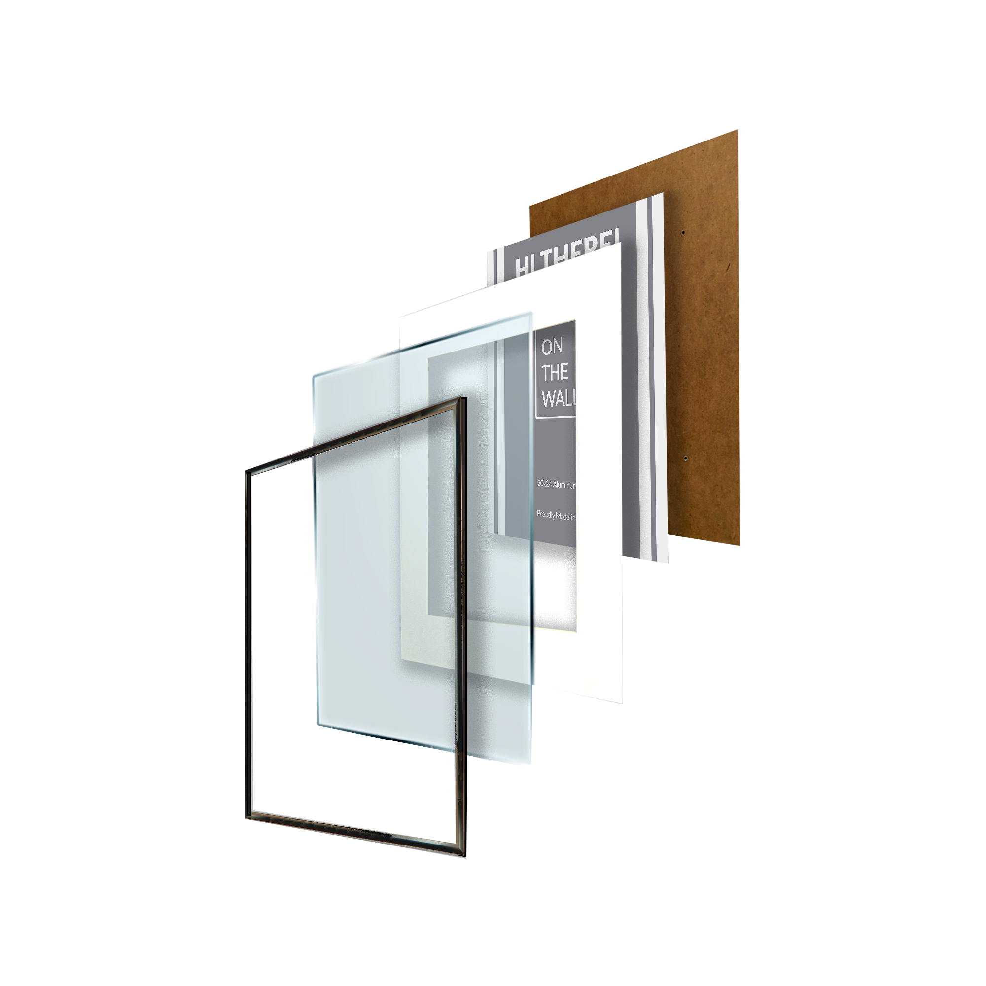 On The Wall Frames - Wholesale Picture Frame - The Classic Gallery Wall Frame Set10