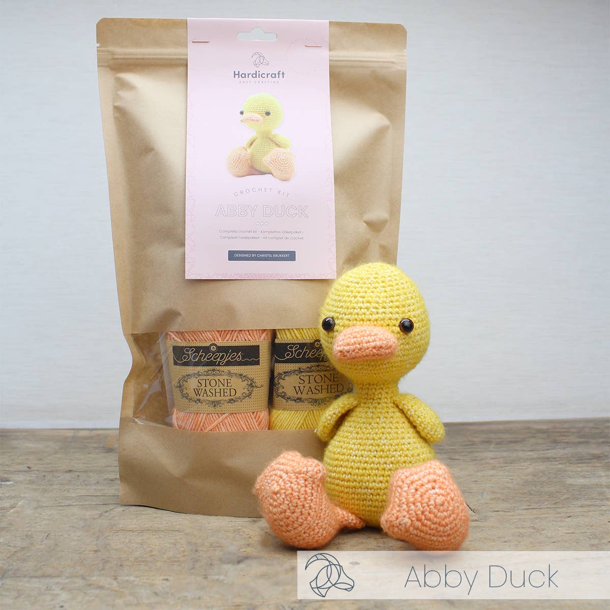 Hardicraft - Vente Accessoire de tricot/crochet - Kit de crochet à faire soi-même - Abby Duck3