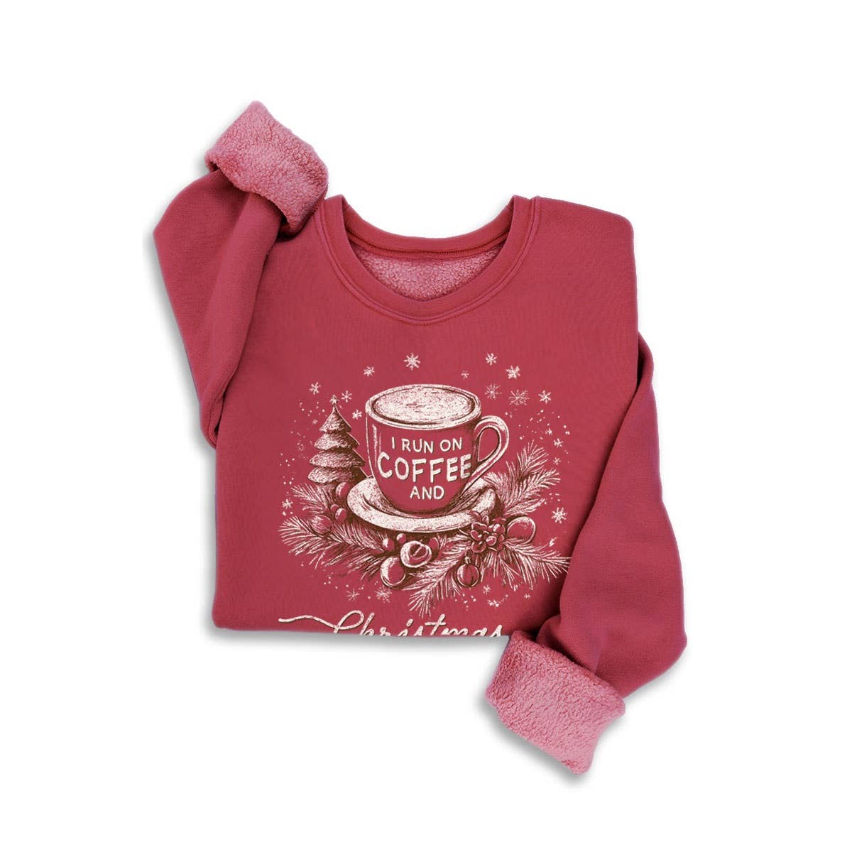 HRTandLUV - Wholesale Sweatshirt - Women's - I RUN ON COFFEE MINERAL SWEATSHIRTS5