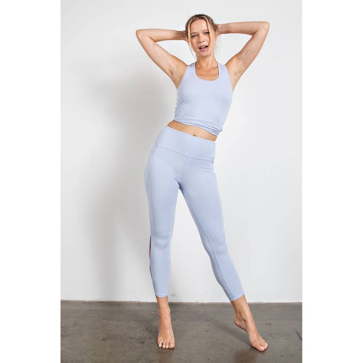 Rae Mode - Wholesale Athletic/Lounge Leggings - Women's - BUTTER HIGH RISE CROPPED YOGA LEGGINGS3