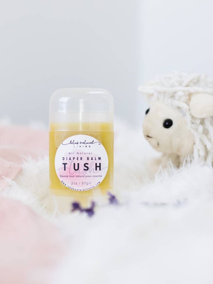 Tush 2oz Push Up Tube for wholesale by Lotus Natural Living