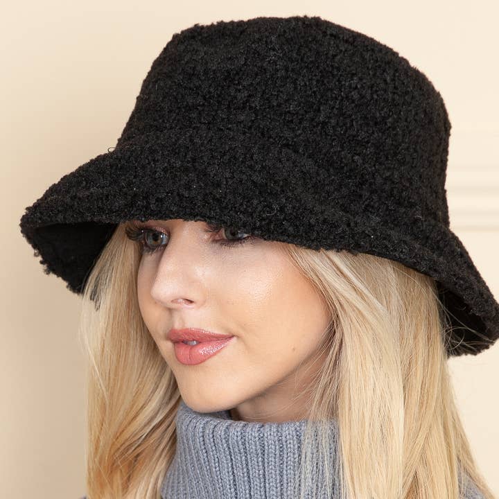 Justin & Taylor - Vendita all'ingrosso Cappello da pescatore - Donna - Chill Out - Cappello da pescatore reversibile in soffice velluto3