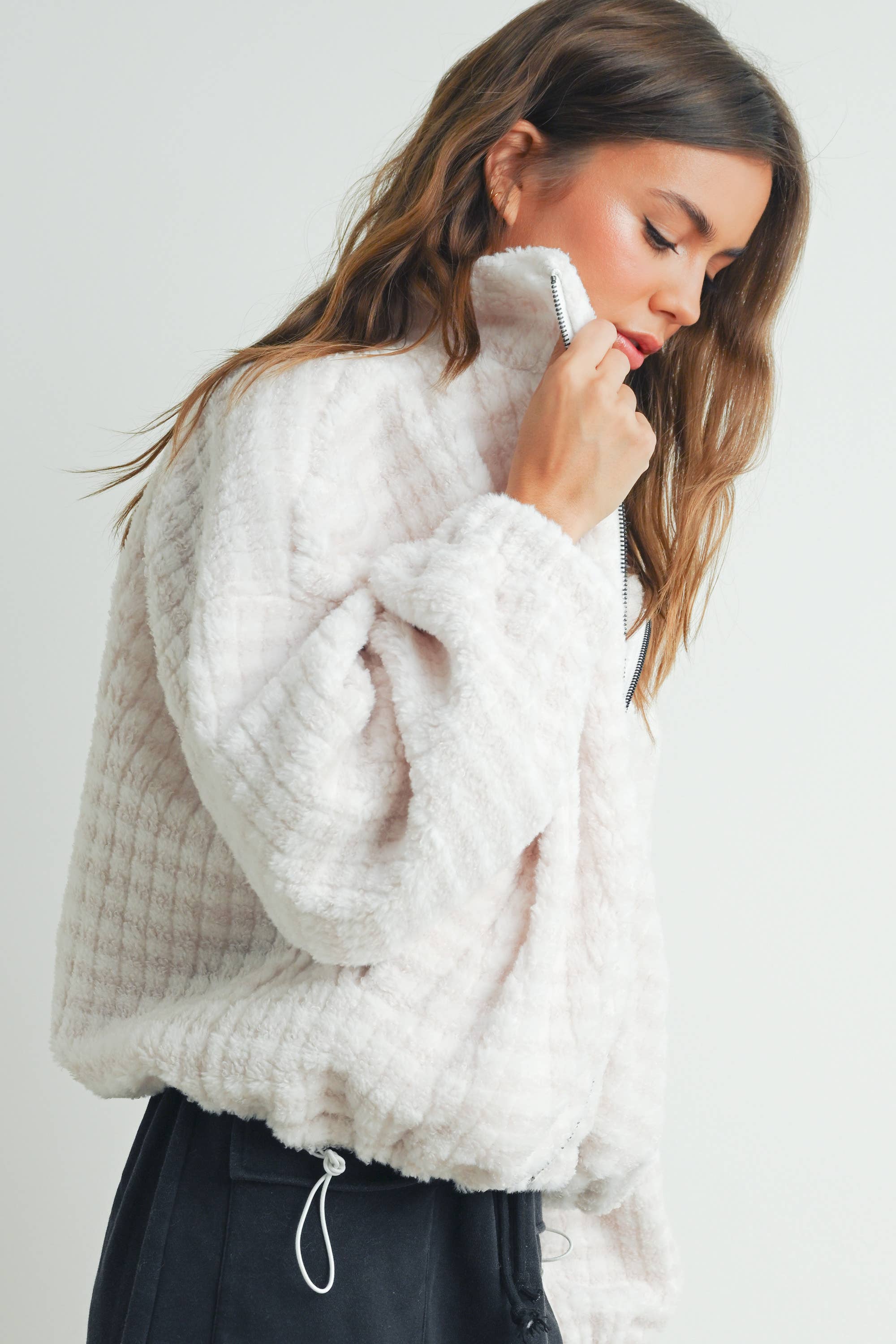 BUTTERMELON – Engroshandel Puffer jacket - Dame – Vatteret jakke med krave - BMJ749716