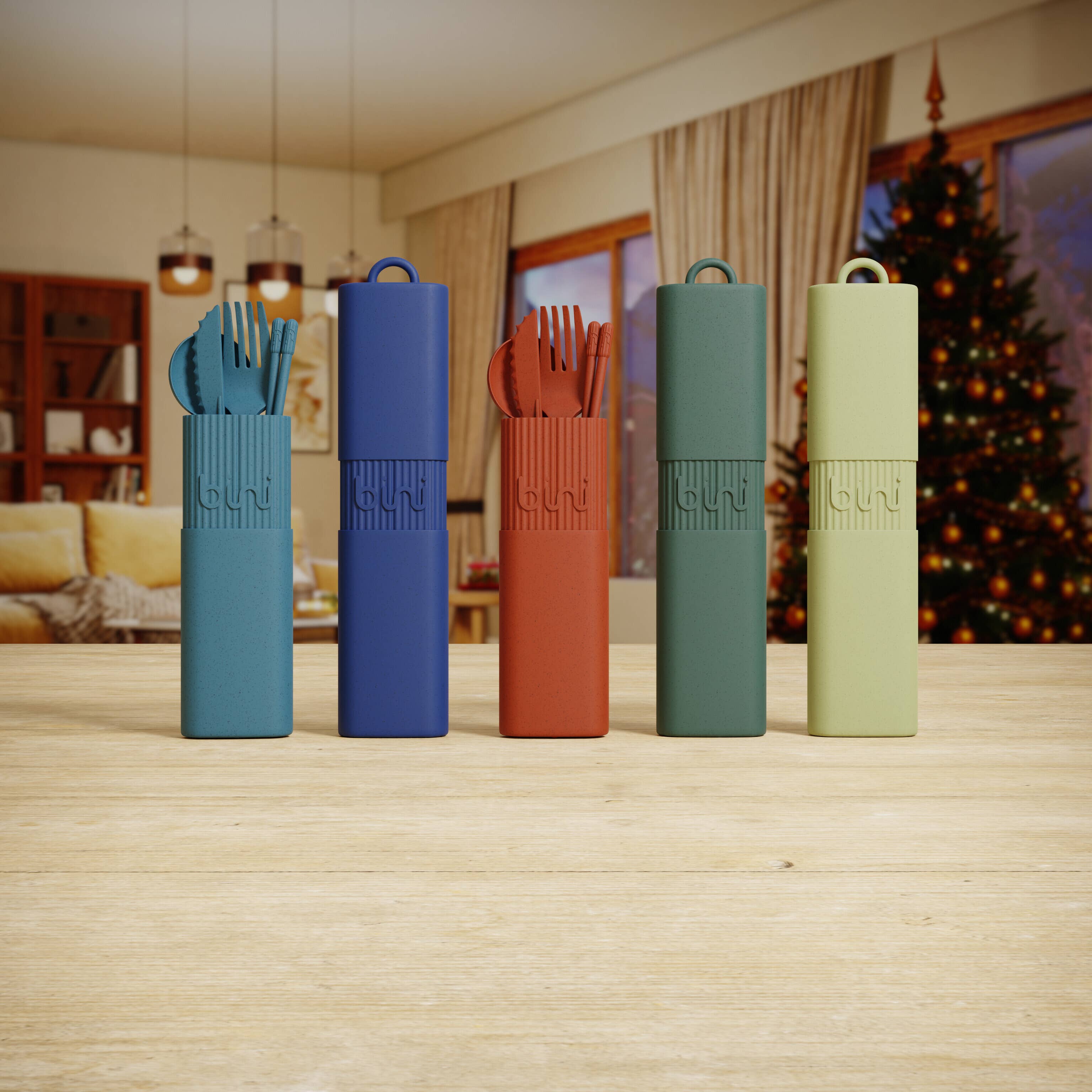 Bini - Vendita all'ingrosso Set di posate assortite - Bini Mix Pack n. 2 - 25 set di posate riutilizzabili1