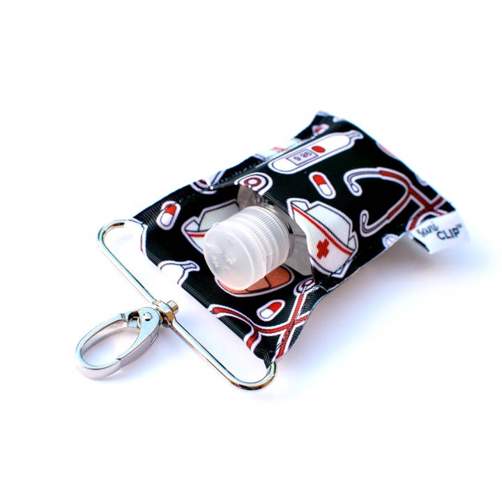 LippyClip Lip Balm Holder - Wholesale Hand Sanitizer - Healthcare Hand Sanitizer Holder set of 10 NURSES DAY GIFT