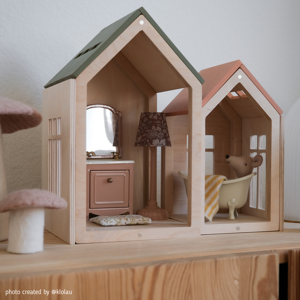 Babai – Engroshandel Tilbehørssæt til dukke - Børn – Magisk dukkehus med magneter, mellemstørrelse25