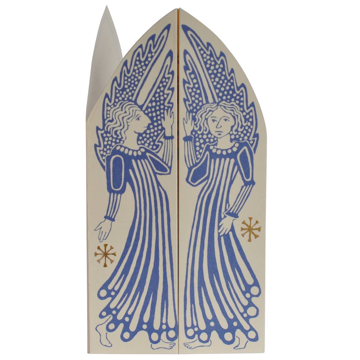 Cambridge Imprint - Wholesale Christmas Card - Extra Special Choir of Angels Triptych Card1