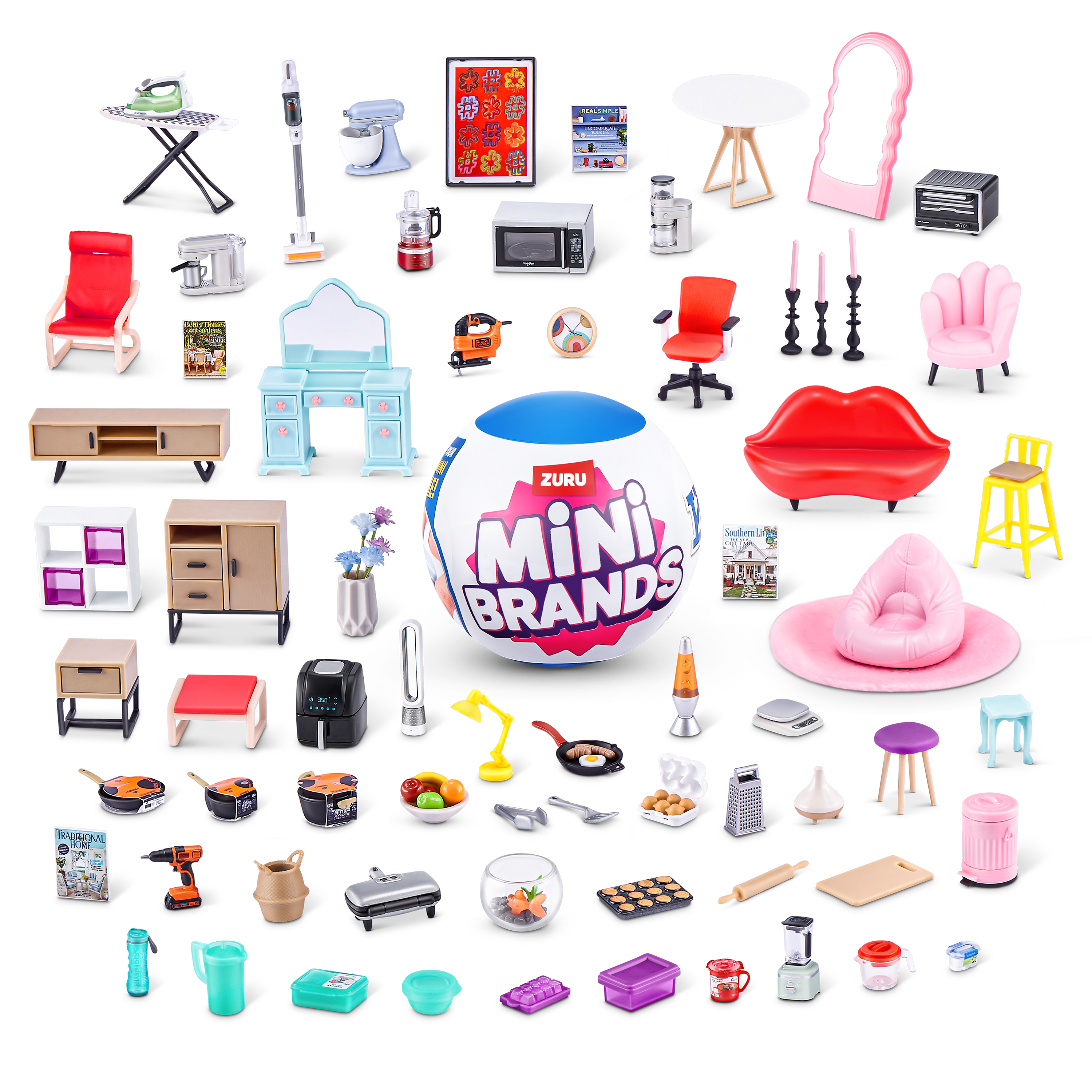 The Zoofy Group , LLC - Wholesale Toy Set - Kids - ZURU- MINI BRANDS -HOME1- 24 PER CASE4